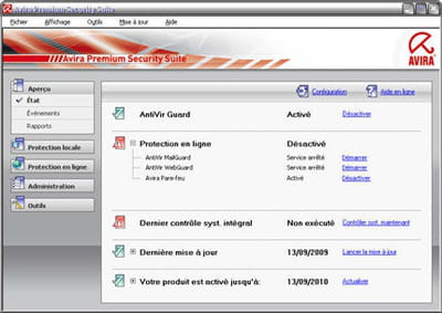 pas simple au premier abord de trouver comment faire un scan anti-virus