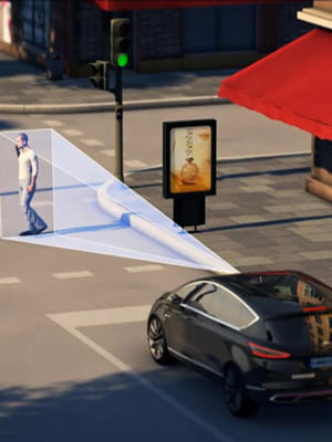 'l'assistant pré-collision', dont ford a équipé sa nouvelle mondeo, détecte les