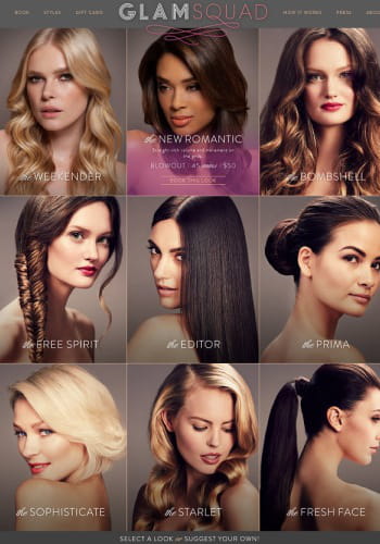 glamsquad permet de convoquer un coiffeur à la demande