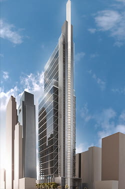 projet de centre technologique et d'innovation de comcast à philadelphie.