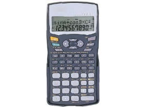 le prix d'une calculatrice scientifique diminue de 6,3% en moyenne sur internet