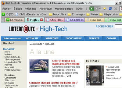 vous pouvez opter pour des onglets aux couleurs différentes si cela vous aide,