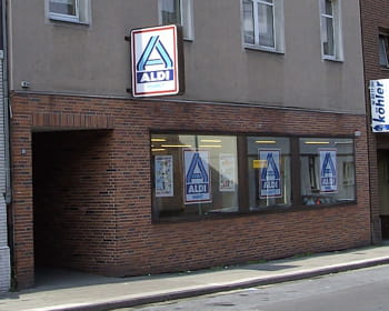 le premier magasin aldi a vu le jour à essen.