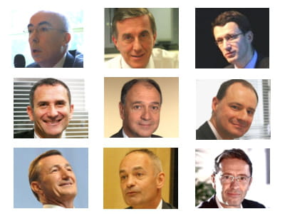quels sont les parcours professionnels et formations des grandes figures du