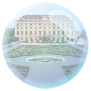 le château de schönbrunn, à vienne, ville d'où est parti le krach.