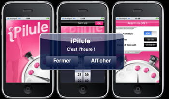 l'application est un peu glauque mais fait office de pense-bête.