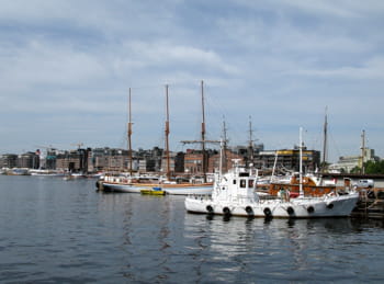 le port d'oslo.