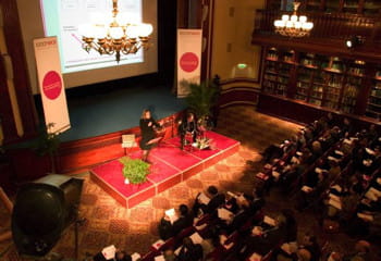 yseulys costes et thibaut munier en 2006, lors de leur conférence avec les