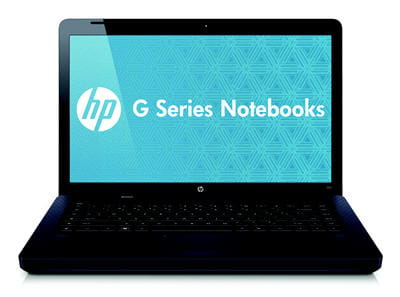 le hp g62 de face.