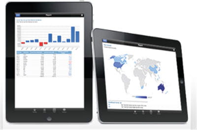 yellowfin est également disponible pour les smartphones et tablettes sous