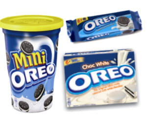 oreo se décline en de multiples formats pour s'adapter à chaque instant de