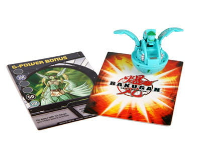 jeu de carte et figurines bakugan