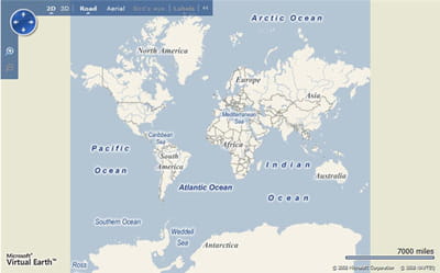api virtual earth