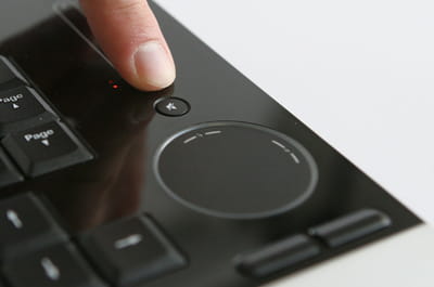 la barre de contrôle du volume est tactile
