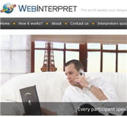webinterpret, solution de conférences multilingues à distance