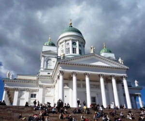 une vue de helsinki.