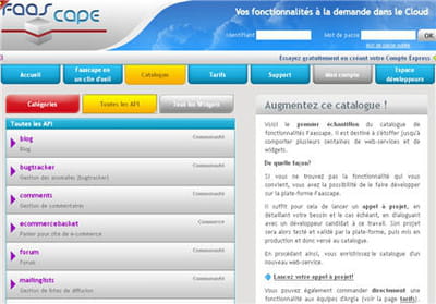 la plate-forme est en cours de lancement commercial, mais est utilisée par