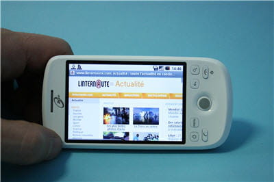 une navigation confortable et rapide
