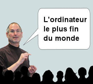 le slogan du macbook air.