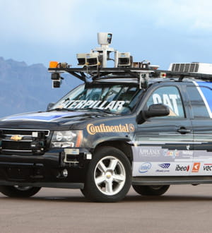 le tahoe boss de chevrolet a remporté l'urban challenge en 2007.