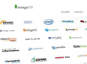 sur le site de l'entreprise mongodb, il est indiqué que plus de 600 partenaires