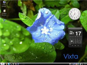 un beau bureau de travail linux