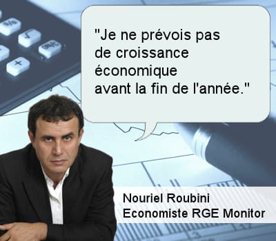 nouriel roubini, économiste au rge monitor.
