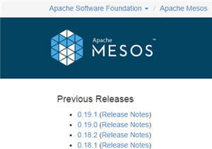 mesos est aussi un projet de la fondation apache.