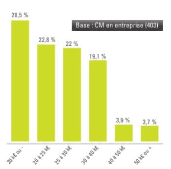 grilles des salaires (en brut annuel)