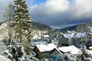 une vue de la bresse.