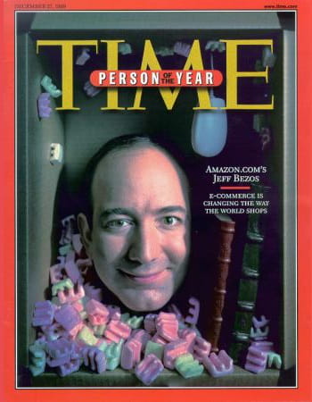 jeff bezos, fondateur et pdg d'amazon