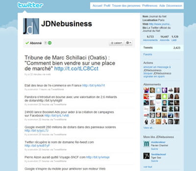 twitter (ancienne version), l'original