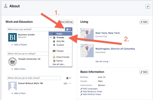 graph search facebook 2