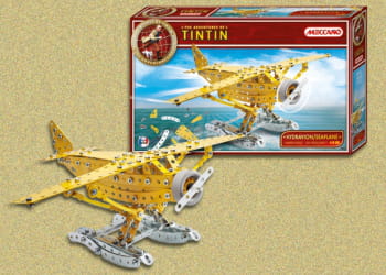 l'hydravion tintin meccano.