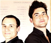 les deux fondateurs de creads, ronan pelloux et julien mechin.