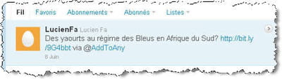 son tweet sur la coupe du monde.