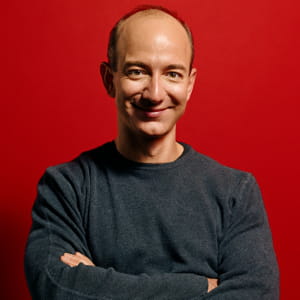 jeff bezos, patron d'amazon.