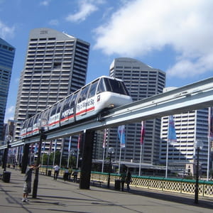le monorail de sydney.