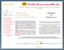 capture d'écran du site d'emma putaux.