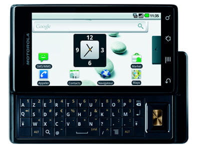 le motorola milestone