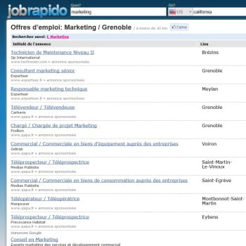 jobrapido, agrégateur d'offres d'emplois