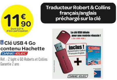 une clé qui intègre un prestigieux traducteur