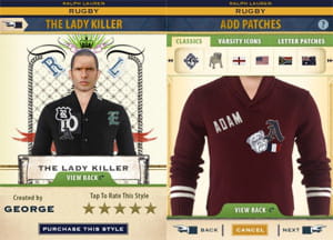 l'application iphone ralph lauren rugby