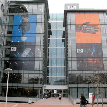 le siège de hewlett-packard france.