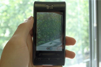la fonction photo sur le lg gt540