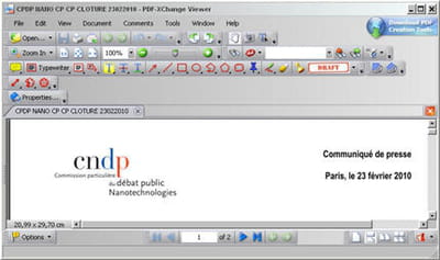 on peut même effacer des portions du document dont on n'a pas besoin