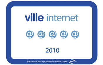 le label ville internet 2010.