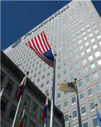 le siège social de prudential.