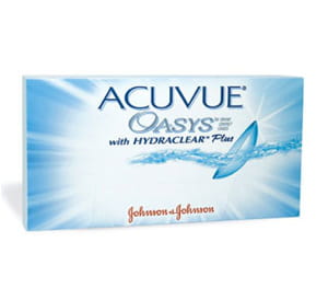 les lentilles de contact acuvue, de johnson & johnson.