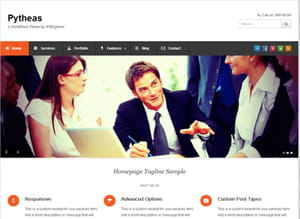 un site réalisé avec pytheas peut être simple et efficace pour présenter des